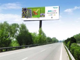 杭州高速擎天柱广告牌的特点和优势