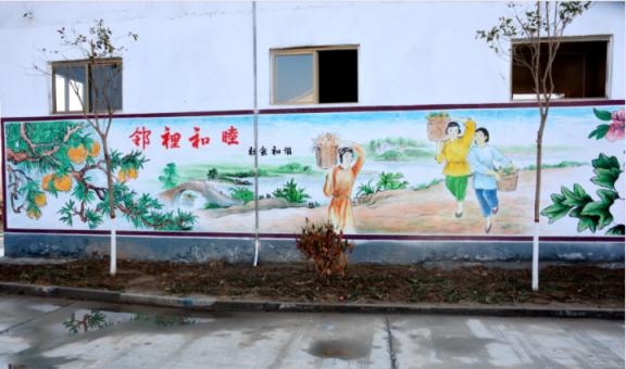 杭州乡镇文化墙 乡风文明焕发新活力