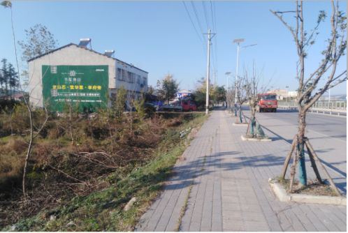 杭州书山南院墙体广告