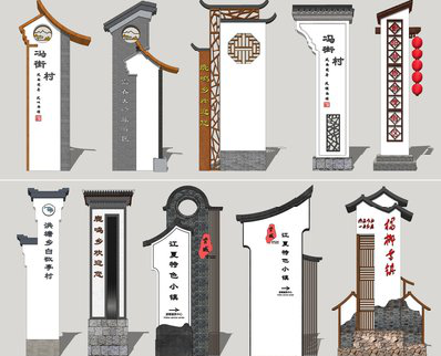 杭州美丽乡村标识标牌有哪些分类？